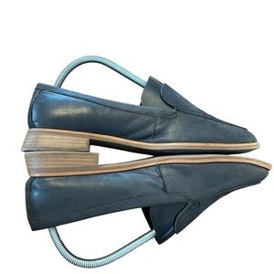 Lucky Brand Leather  Loafer wood heal